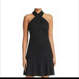 Bloomingdale's Le Gali cocktail Sheath Halter Dress XL